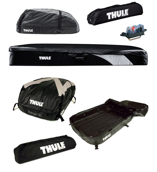 กระเป๋า ใส่ ของ บน หลังคา รถ THULE รุ่น Ranger 90แร็คหลังคามือสอง เชียงใหม่ ที่เก็บของบนหลังคารถ THULE รุ่น Ranger 90 แร็คหลังคาฟอร์จูนเนอร์