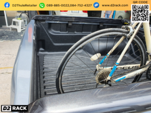 แร็คห้อยจักรยาน THULE BedRider 822 XTR ติดตั้งกับ Isuzu D-Max rackBuzzRackมือสอง แร็คจักรยานหลังคา อีซูซุ ดีแมคซ์