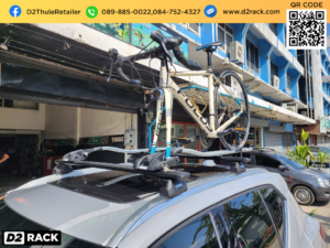 rackติดจักรยาน THULE รุ่น OutRide 561 ติดตั้งกับ Volvo XC40 แร็คติดรถจักรยาน แร็คใส่จักรยาน วอลโว่ เอ็กซ์ซี 40