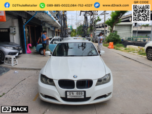 แร็คจักรยานทําเอง THULE รุ่น ProRide 598 ติดตั้งกับ BMW 520d rackแขวนจักรยาน rackจักรยานในรถ บีเอ็ม 520 ดี