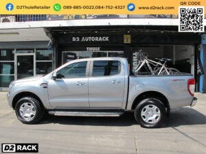 แร็คขนจักรยาน THULE BedRider 822 XTR ติดตั้งกับ Ford Ranger rackจักรยานติดท้ายรถ rackหลังคาTHULE ฟอร์ด เรนเจอร์