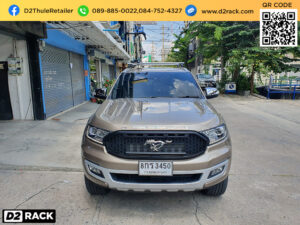 แร็คจักรยานบนหลังคารถ THULE OutRide 561 ติดตั้งกับ Ford Everest rackจักรยาน แร็คติดรถจักรยาน ฟอร์ด เอเวอเรสต์