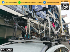 rackจักรยานบนหลังคารถ THULE OutRide 561 ติดตั้งกับ Subaru XV แร็คใส่จักรยาน แร็คจักรยานsuv ซูบารุ เอ็กซ์วี