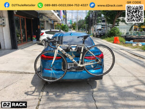 rackจักรยานติดท้ายรถ THULE Raceway 991 ติดตั้งกับ BMW 218i แร็คท้ายจักรยาน แรคจักรยาน บีเอ็ม 218 i