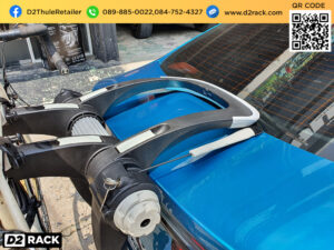 แร็คบรรทุกจักรยาน THULE Raceway 991 ติดตั้งกับ BMW 218i rackหลังคาBuzzRack แร็คแขวนจักรยาน บีเอ็ม 218 i