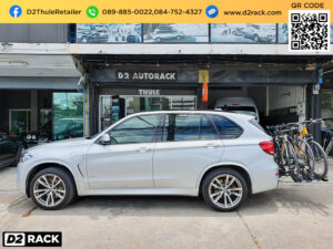 rackติดจักรยาน THULE Velocompact 927 ติดตั้งกับ BMW X5 แร็คติดรถจักรยาน แร็คใส่จักรยาน บีเอ็ม เอ็กซ์ 5