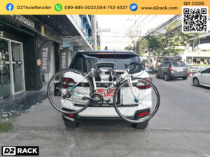 ที่แขวนจักรยาน THULE RaceWay 991 ติดตั้งกับ Ford Everest แร็ครถจักรยาน rackTHULEมือสอง ฟอร์ด เอเวอเรสต์