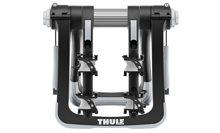 แร็คแขวนท้ายรถจักรยาน thule raceway 991 สามารถพับแร็คจักรยาน ให้มีขนาดเล็กเพื่อสะดวก ในการเก็บท้ายรถ