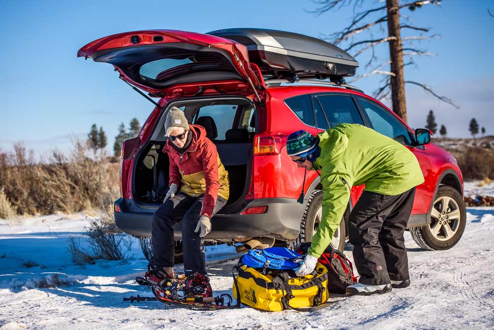 กล่องหลังคา thule Roofbox Yakima รุ่น ShowCase 15 กล่องเก็บของหลังรถ แร็คหลังคารถเก๋ง