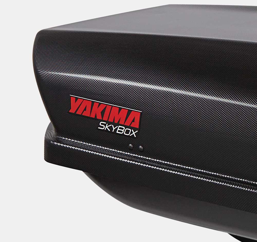 แร็คหลังคา ฟอร์จูนเนอร์ roofbox มือสอง Roofbox Yakima รุ่น Skybox 18 กล่องหลังคารถมือสอง