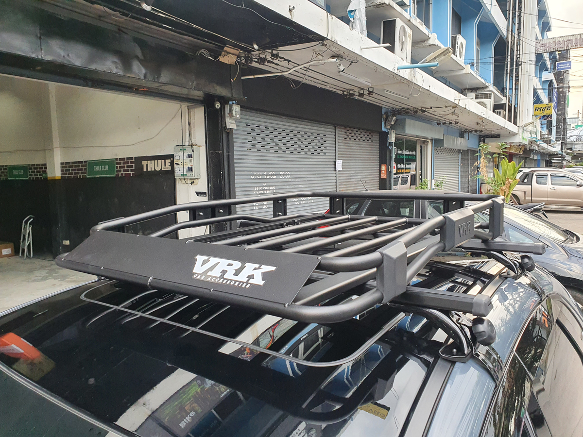 Mazda CX30 ติดตั้ง แร็คหลังคา VRK Roofrack รุ่น TRAY-001 90x120 cm