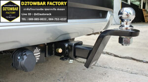 กันชนลากพ่วง กระบะ Subaru forester ตะขอลากลัง ซูบารุ ฟอเรสเตอร์ หางลาก tow bar Subaru forester หางลากแม็คโครมือสอง ซูบารุ ฟอเรสเตอร์