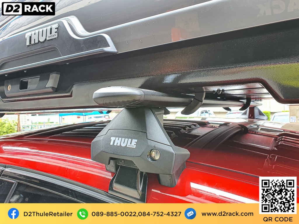 กล่องสัมภาระTHULE RoofBox Motion XT XL กล่องใส่สัมภาระบนหลังคารถ กล่องสัมภาระบนหลังคา มือสอง : ผลงานติดตั้ง กล่องหลังคารถยนต์ roof box Bmw x4 เอ็กซ์4