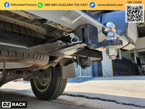 towbar มิตซูบิชิ ไทรทัน อุปกรณ์ลากเรือ กันชนลากพ่วง ชุดลากพ่วงเจ็ทสกี ชุดลากหัวบอล : งานติดตั้ง D2towbar ชุดลากเรือ Mitsubishi Triton