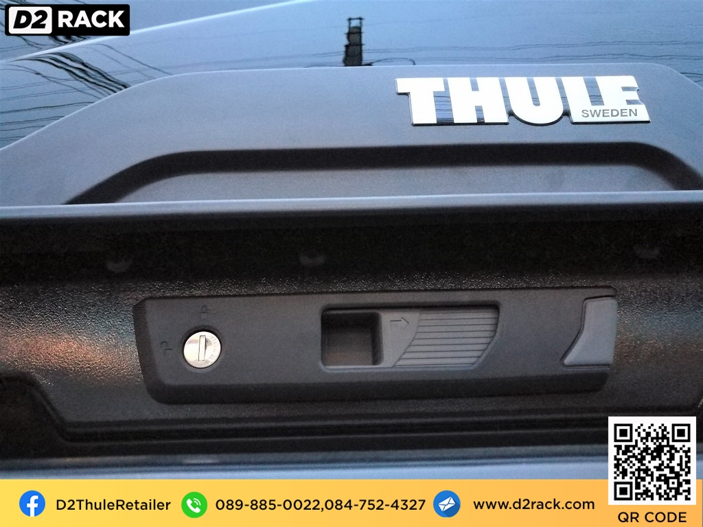 กล่อง RoofBox thule Motion XT M ขาย roofbox แร็ค หลังคา thule มือ สอง กล่อง ติด หลังคา รถ : กล่อง Subaru Forester ฟอเรสเตอร์