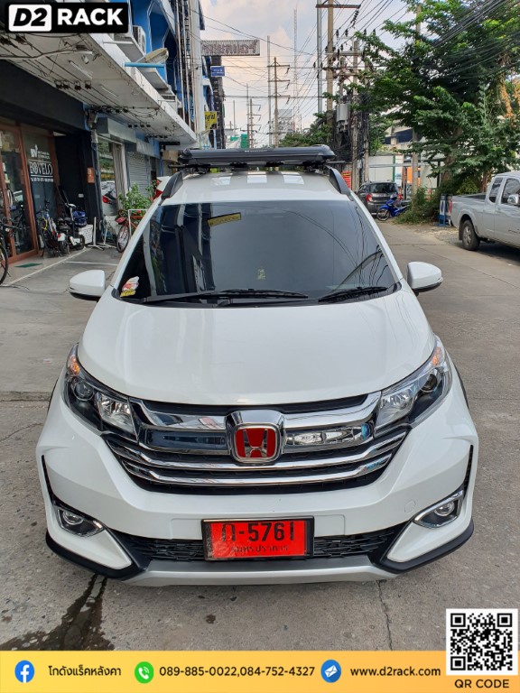 แร็คหลังคา แครี่ยบอย ฮอนด้า บีอาร์วี รถเก๋ง ราคา Honda BR-V คานขวางแร็คหลังคา ปัญหา แร็คหลังคา Carryboy รุ่น CB550N ขาแร็คหลังคา แร็คหลังคามือ2