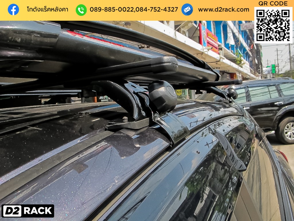 ขายแร็คหลังคา Honda HR-V tatumrack แครี่บอย Carryboy รุ่น CB550N ชุด แร็ค หลังคา ฮอนด้า HRV rack ติดหลังคารถ แร็คหลังคามือสอง d2 autorack วิธีติดแร็คหลังคารถเก๋ง