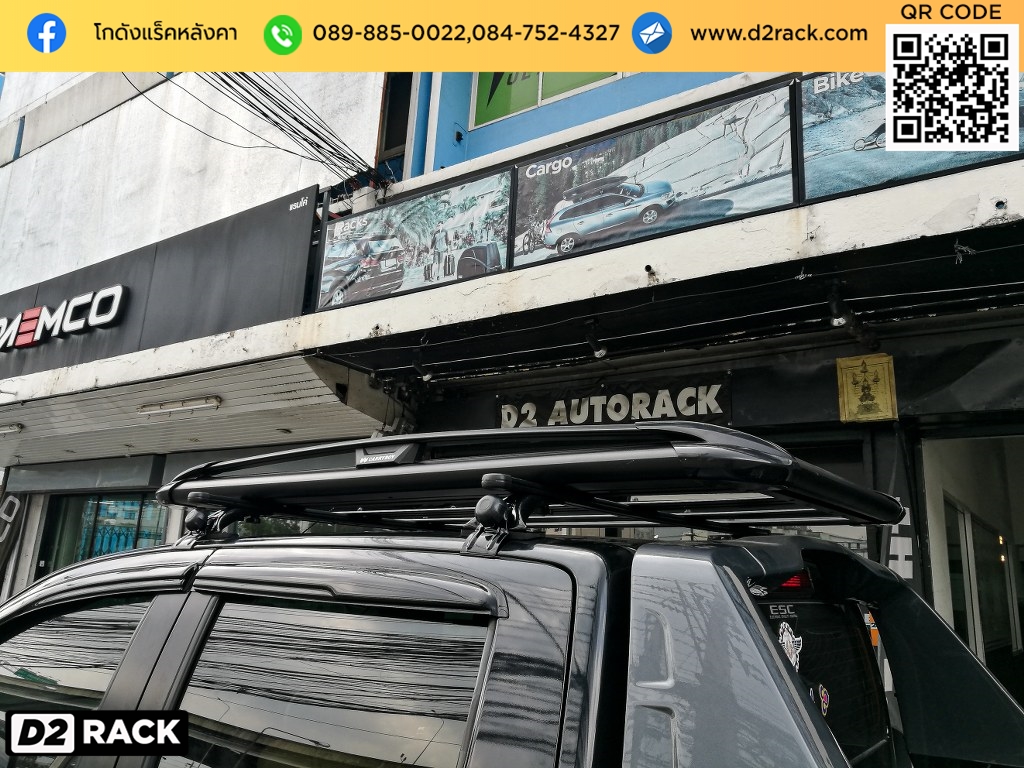 แร็คหลังคา Isuzu D-Max tatumrack แครี่บอย Carryboy รุ่น CB550N ชุด แร็ค หลังคา อีซูซุ ดีแมกซ์ rack ติดหลังคารถ แร็คหลังคามือสอง d2 autorack วิธีติดแร็คหลังคารถเก๋ง