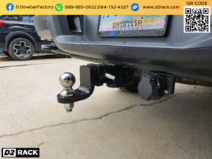 ชุดลากรถเก๋ง Ford Raptor เทเลอร์พ่วงรถ แร็ปเตอร์ towbarhitch คานลากเรือมือสอง เทรลเลอร์ลากรถมือสอง : งานติดตั้ง D2towbar ชุดลากเรือ Ford Raptor