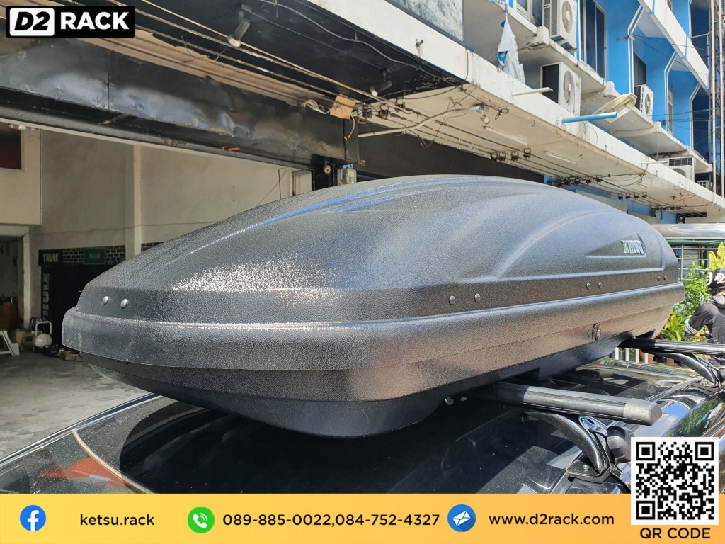  กล่องติดหลังคารถ KETSU M2 roof box ราคาถูก ที่วางของบนหลังคา กล่องหลังคารถ : ผลงานติดตั้ง กล่องหลังคารถยนต์ roof box Toyota Altis อัลติส