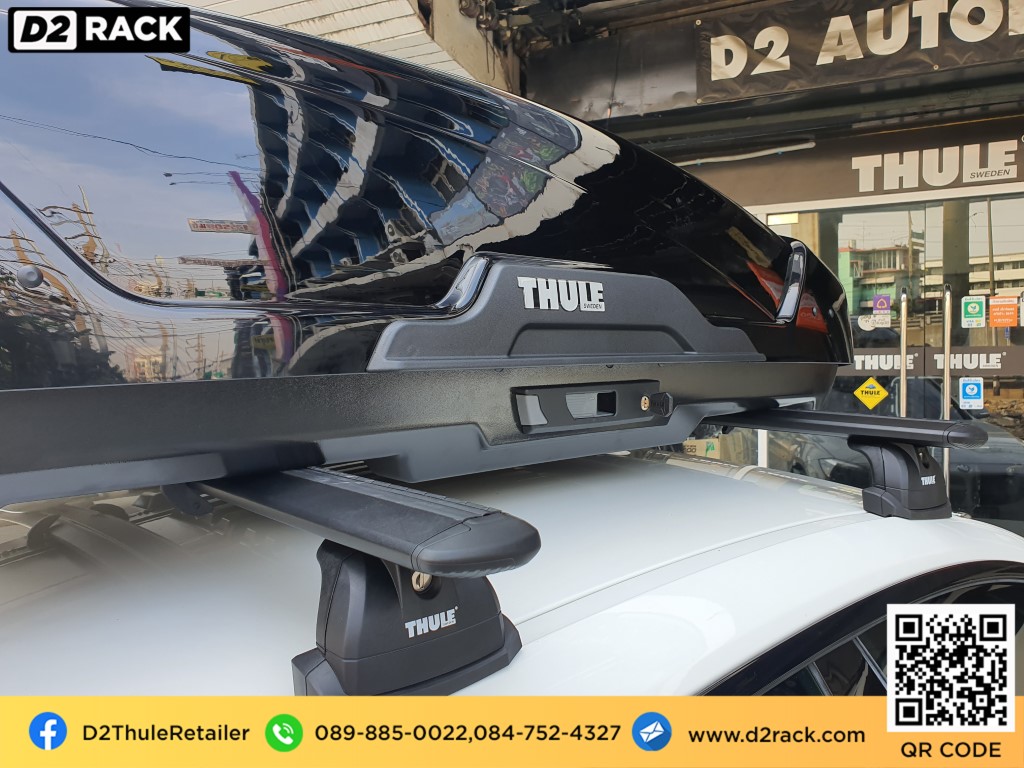  กล่องวางของบนหลังคา thule Motion XT M กล่องบนหลังคา กล่อง RoofBox กล่องหลังคารถ : ผลงานติดตั้ง กล่องหลังคารถยนต์ roof box BMW 320d GT บีเอ็ม