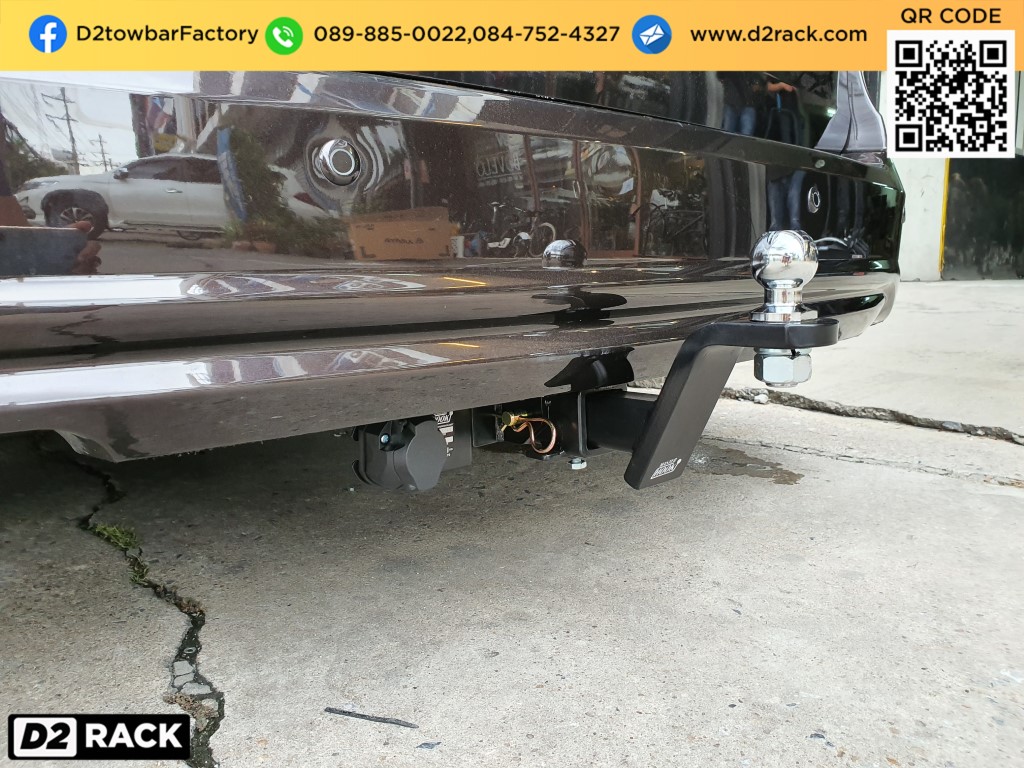 ชุดลากมือสอง Hyundai H1 ขายเทเลอร์ลากจูง ชุดลาก ฮุนได เอชวัน : งานติดตั้ง D2towbar ชุดลากเรือ h1