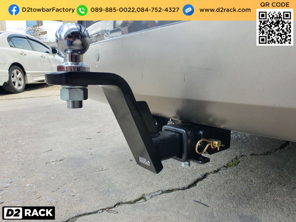 เทเลอร์ลากจูง Hyundai H1 ชุดลาก ชุดลากพ่วงเจ็ทสกี ฮุนได เอชวัน : งานติดตั้ง D2towbar ชุดลากเรือ h1