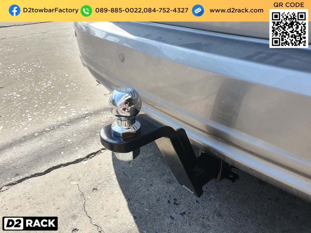 ชุดลากเรือมือสอง Hyundai H1 ลากพ่วง jetski ห่วงลากจูง ฮุนได เอชวัน : งานติดตั้ง D2towbar ชุดลากเรือ h1