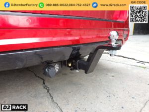 กันชนลากเรือ เกีย คาร์นิวัล อุปกรณ์เทรลเลอร์ ลากเรือ เทเลอร์ towbar โทว์บาร์ : งานติดตั้ง D2towbar ชุดลากเรือ Kia Carnival