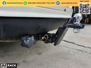 towbar hitch Toyota Fortuner 08-15 หูลากเรือ โตโยต้า ฟอร์จูนเนอร์ ห่วงลากจูง Toyota Fortuner 08-15 ปากนกแก้ว ลาก รถ โตโยต้า ฟอร์จูนเนอร์ หัวบอลลากเรือมือสอง Toyota Fortuner 08-15