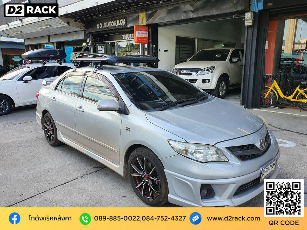 ขายึดแร็คหลังคา Carryboy รุ่น CB550N สำหรับ โตโยต้า อัลติส แร็คมือสอง tatumrack Toyota Altis ตัวยึดแร็คหลังคา ขาจับแร็คหลังคา แครี่บอย มือสอง ตะแกรง หลังคารถแร็คหลังคารถยนต์ แร็คมือสอง