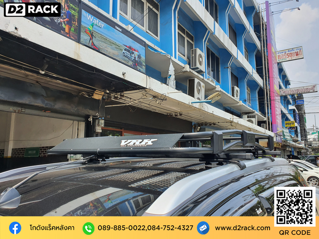 ราวหลังคารถยนต์ แร็คหลังคาออฟโรด VRK รุ่น Tray 002 สำหรับ Isuzu Mu-X แร็คหลังคาสแตนเลส วีอาร์เค มิวเอ็กซ์ วิธีติดขายึดแร็คหลังคา d2 autorack ขายึดแร็คหลังคามือสอง