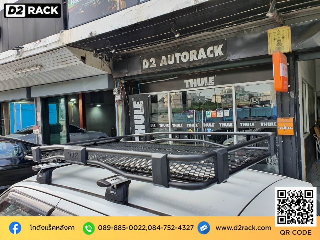 rack หลังคา vrk รุ่น tray 002 สำหรับ ซูซูกิ สวิฟ แร็คมือสอง วีอาร์เค ราวแร็คหลังคา suzuki swift คานขวางมือสอง ราคา แร็คติดหลังคารถ