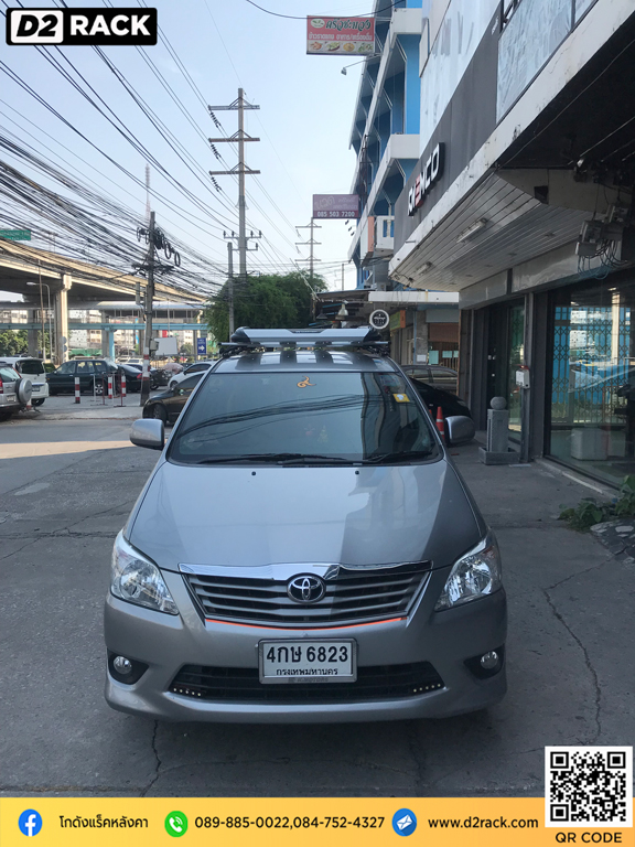 ขายแร็คหลังคา 4x4 แครี่บอย Toyota Innova d2 autorack carryboy รุ่น CB550N ถาด แร็ค โตโยต้า อินโนว่า แร็คหลังคาตะแกรง แร็คติดหลังคารถยนต์ d2 autorack แร็คหลังคารถตู้มือสอง