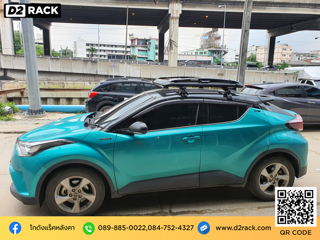 ขาจับแร็ค carryboy cb550n rack หลังคารถที่เก็บสัมภาระบนหลังคารถ Toyota CHR แร็คติดหลังคารถเก๋ง แครี่บอย โตโยต้า ซีเอชอาร์ คานแร็คหลังคา