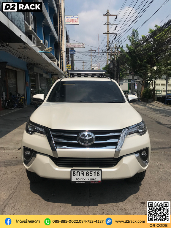 ขาจับแร็คหลังคา VRK รุ่น Sport Toyota Fortuner แร็คหลังคาวีอาร์เคมือสอง thule แร็ค หลังคา วีอาร์เค โตโยต้า ฟอร์จูนเนอร์ คานขวาง ราวบนหลังคารถ d2 autorack ถาดแร็คหลังคา