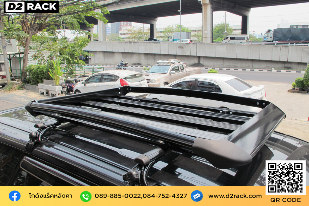 rack หลังคา VRK รุ่น Sport Toyota Innova แร็คหลังคาราคา ถูก ตัว จับ แร็ค หลังคา วีอาร์เค โตโยต้า อินโนว่า ร้านติดแร็คหลังคา คานขวางมือสอง d2 autorack แร็คติดหลังคารถ