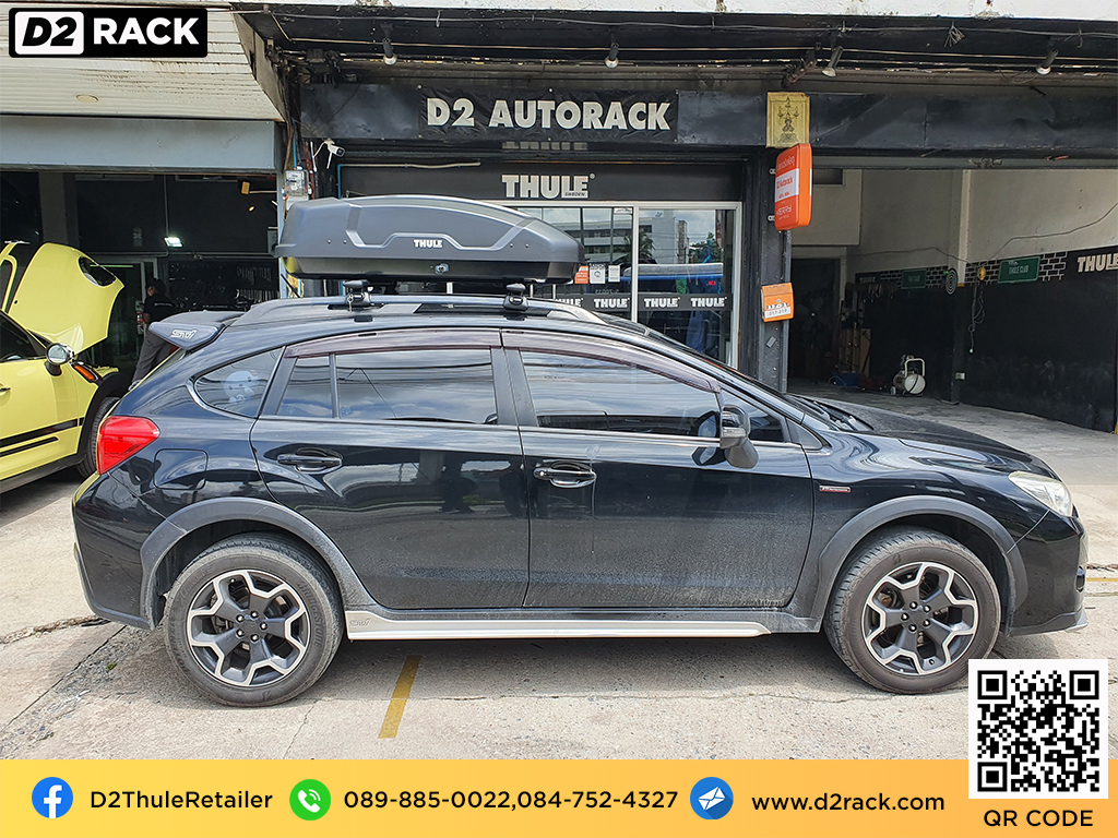 THULE Force XT S Roofbox Subaru XV PD A 1 D2Rack