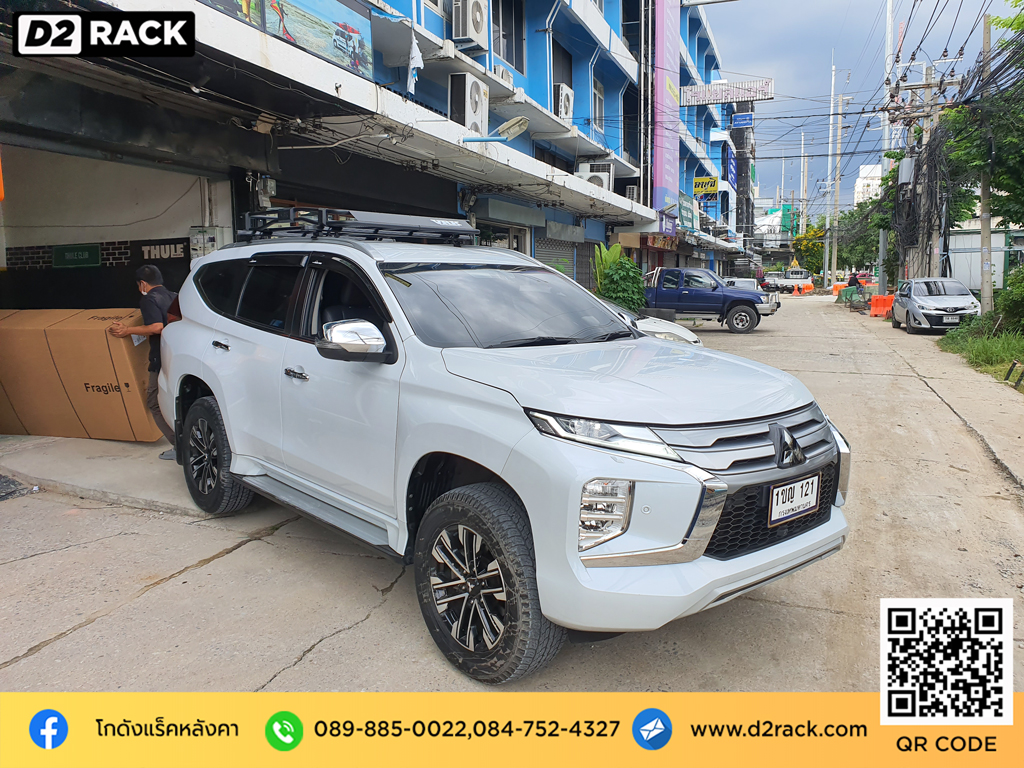 ที่วางของบนหลังคา VRK TRAY 002 tatumrack ถอดแร็คหลังคา Mitsubishi Pajero Sport แร็คหลังคา ปาเจโร่สปอร์ต มือสอง วีอาร์เค มิตซูบิซิ ปาเจโร่สปอร์ต แร็คหลังคาราคา