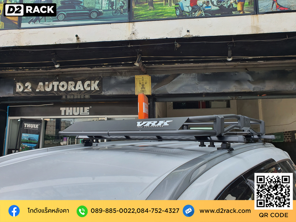 วิธีติดแร็คหลังคารถเก๋ง VRK TRAY 002 แร็คหลังคาออฟโรด แร็คหลังคา pmp Mitsubishi Pajero Sport rack ติดหลังคารถ วีอาร์เค มิตซูบิซิ ปาเจโร่สปอร์ต ขาจับแร็คหลังคามือสอง