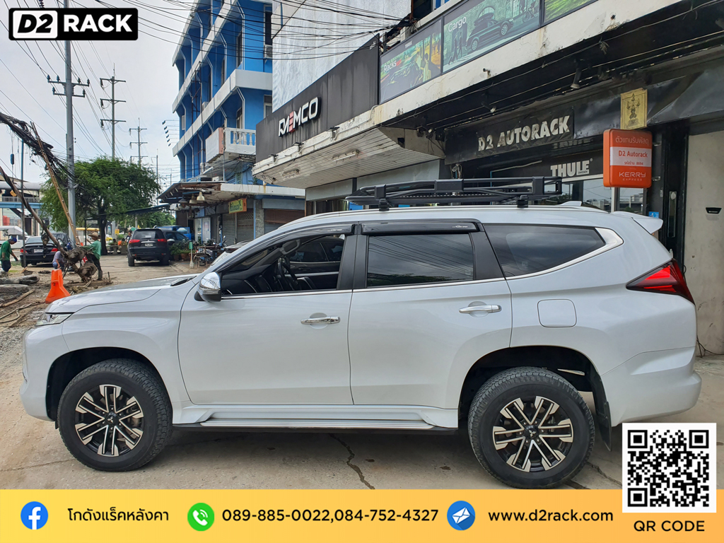 ขาจับแร็ค VRK TRAY 002 rack หลังคารถที่เก็บสัมภาระบนหลังคารถ Mitsubishi Pajero Sport แร็คติดหลังคารถเก๋ง วีอาร์เค มิตซูบิซิ ปาเจโร่สปอร์ต แร็คหลังคา