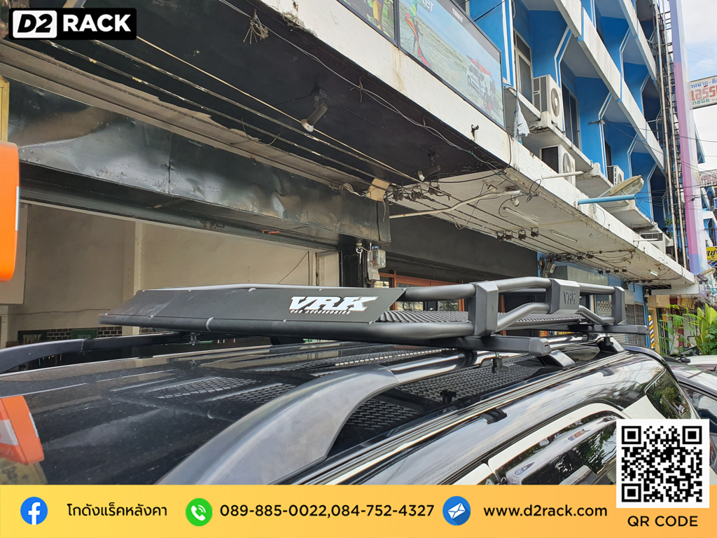 วิธีติดแร็คหลังคารถเก๋ง VRK TRAY 002 แร็คหลังคาออฟโรด แร็คหลังคา pmp Toyota Fortuner 08-14 rack ติดหลังคารถ วีอาร์เค โตโยต้า ฟอร์จูนเนอร์ ขาจับแร็คหลังคามือสอง