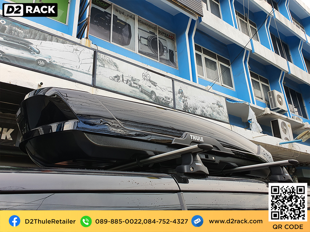 กหลังคา thule มือสอง THULE RoofBox thule Motion XT XL roofbox มือสอง กล่องอเนกประสงค์รถ roof box ราคา : กล่อง Hyundai H1 เอชวัน