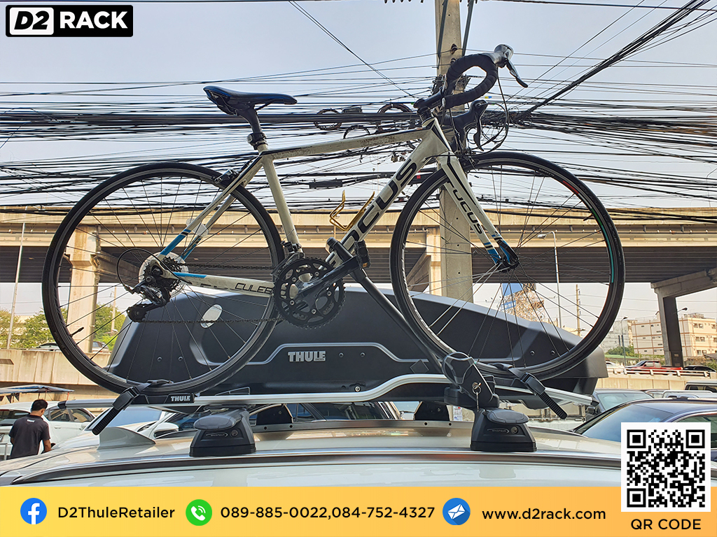 roof box กล่องสัมภาระบนหลังคา thule Force XT L กล่องใส่ สัมภาระบนหลังคารถ กล่อง RoofBox กล่องสัมภาระบนหลังคา : ผลงานติดตั้ง กล่องหลังคารถยนต์ roof box Honda CRV G5 ซีอาร์วี