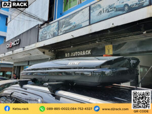 กล่องใส่ของบนหลังคารถ Roofbox KETSU L GLOSSY กล่องอเนกประสงค์บนหลังคารถ