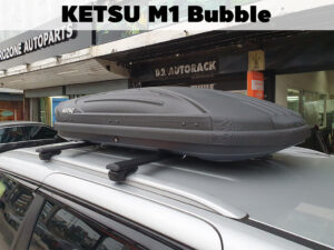 กล่องเก็บของบนหลังคารถ Roofbox KETSU M1 Bubble กล่องสัมภาระบนหลังคา