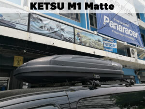 กล่องเก็บของบนหลังคารถ Roofbox KETSU M1 MATTE กล่องสัมภาระบนหลังคา