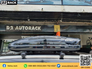 ที่วางของบนหลังคารถ Roofbox KETSU M1 GLOSSY กล่องหลังคารถ