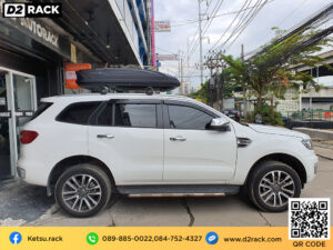 กล่องอเนกประสงค์บนหลังคา Roofbox KETSU M1 BUBBLE กล่องติดหลังคารถ