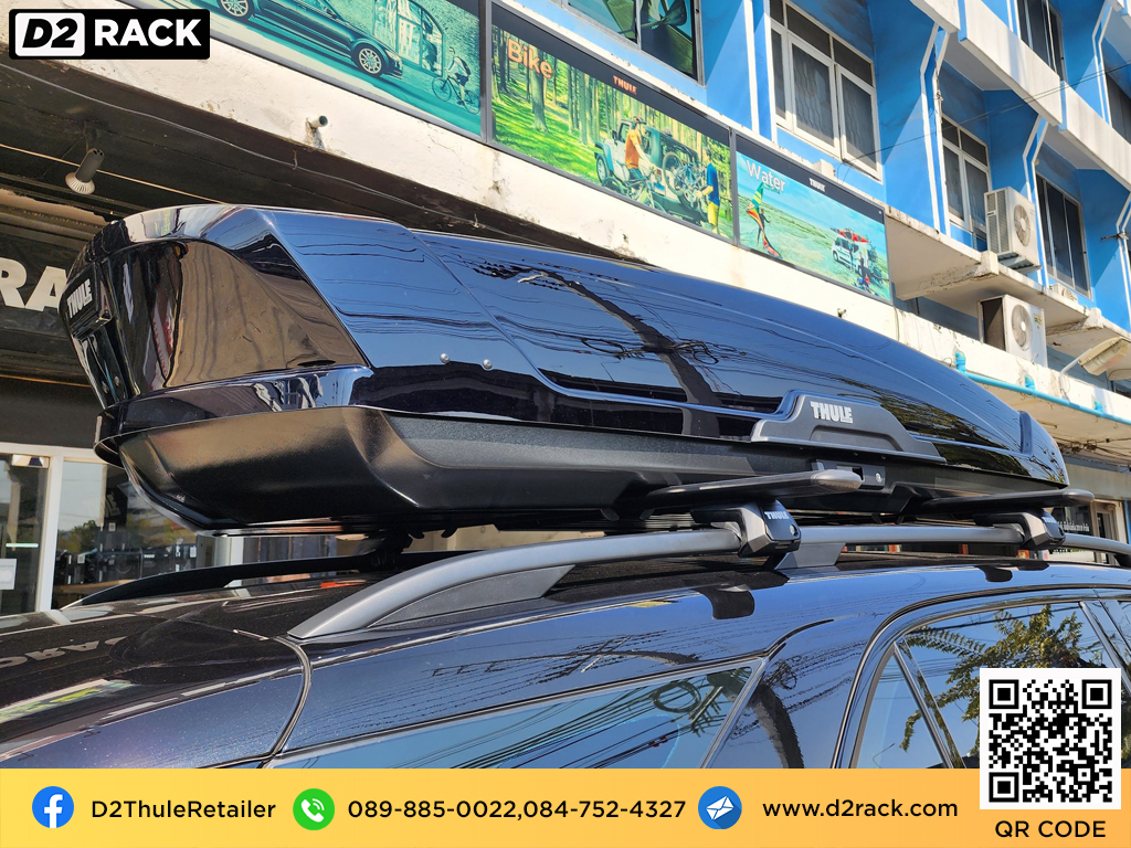 Benz GLC 250d ติดตั้ง กล่องบนหลังคา THULE Roofbox รุ่น Motion XT Size XXL